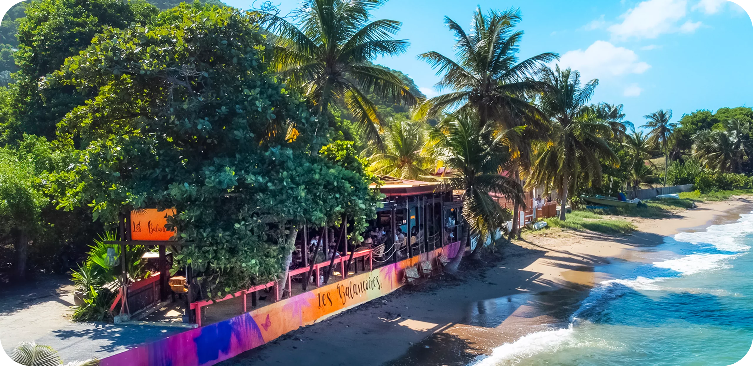 Restaurant / Beach bar Guadeloupe , Terre de Haut - Les Balancoires